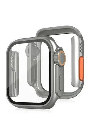 Sh Newface Apple Watch 41mm Watch 49mm Kasa Dönüştürücü Ve Ekran Koruyucu - Yıldız Işığı Najmaddin