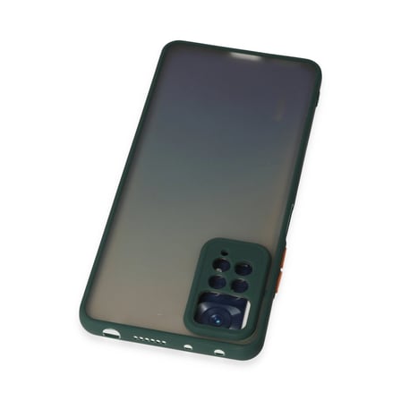 MEPA Najmaddin Xiaomi Redmi Note 12 Pro 4g Kılıf Montreal Silikon Kapak - Yeşil Najmaddin