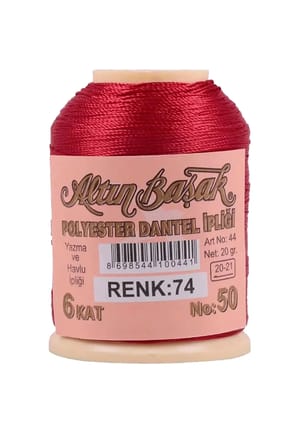 Tedar Altınbaşak Oya ve Dantel İpi 20 gr - Royaleks - No: 074 Najmaddin