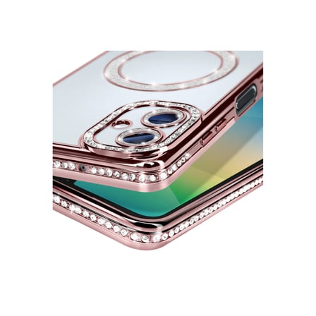 Bez Galaxy A06 Joke Simli Magneticsafe Kılıf - Pembe Najmaddin