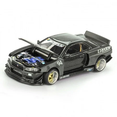 Ticaret 1/64 MODEL ARAÇ KaidoHouse  Skyline GT-R (R34) Kaido Works GReddy V2 Najmaddin