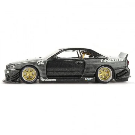 Ticaret 1/64 MODEL ARAÇ KaidoHouse  Skyline GT-R (R34) Kaido Works GReddy V2 Najmaddin
