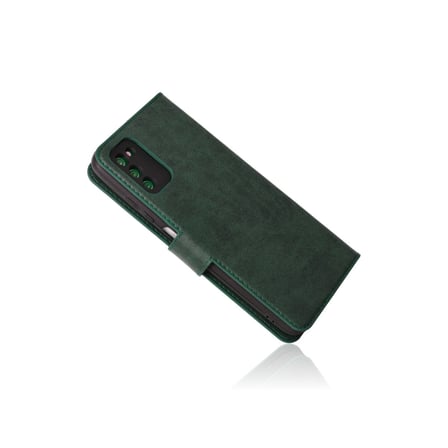 Bez Galaxy A03S Kılıf Trend S Plus Kapaklı Kılıf - Yeşil Najmaddin