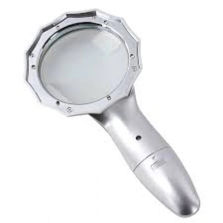 MEPA Najmaddin x  Led Işık Aydınlatma mm Optik Lens El Büyüteç Najmaddin