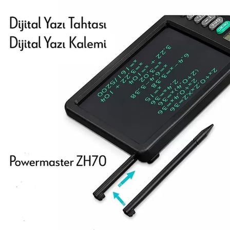 Sh Powermaster Zh70 Dijital Not Defterli 12 Haneli Hesap Makinesi Najmaddin