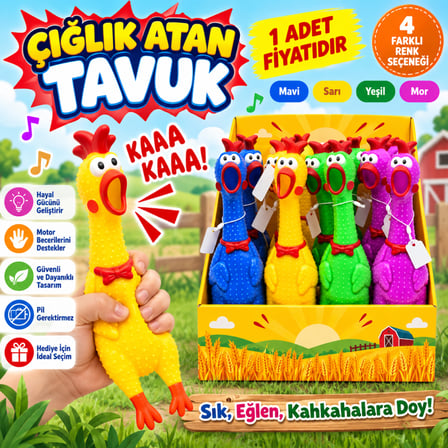 Ticaret Çığlık Atan Tavuk (adet fiyatıdır) Najmaddin