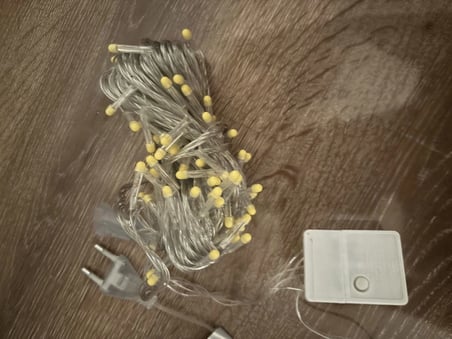 Tedar 10m 100 Led Damla Uçlu Gün Işığı Şeffaf Kablo Mz-17-4 Najmaddin