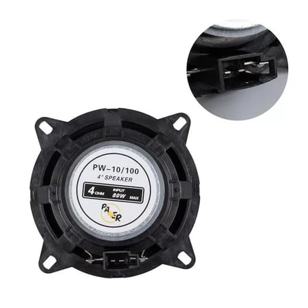 Sh Powermaster Pw-10/100 4 Ohm 80 Watt 10 Cm Tekli Hoparlör Najmaddin