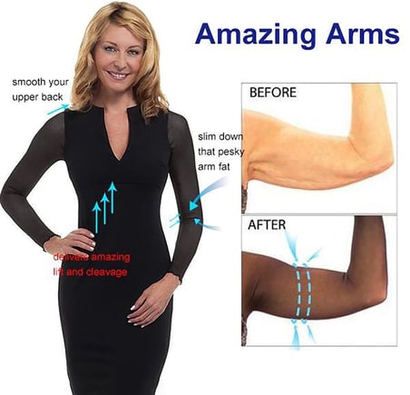 Çe Amazing Arms  Dekolte Kapatıcı Najmaddin