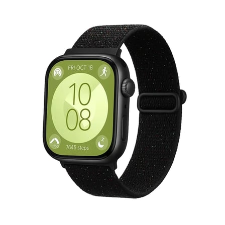 Mark Newface Huawei Fit 4 Star Kordon - Benekli Siyah Najmaddin