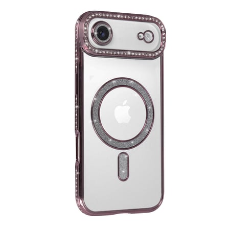Bez iPhone 17 Air Joke Simli Magneticsafe Kılıf - Pembe Najmaddin