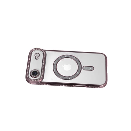 Bez iPhone 17 Air Joke Simli Magneticsafe Kılıf - Pembe Najmaddin