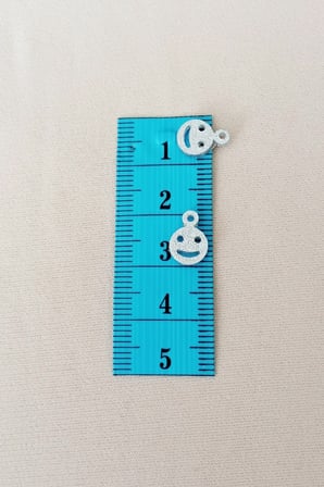 Tedar Oya Abiye Bileklik Kolye Pleksi Metalik Plastik Pul Gümüş Renk 24 gram 255 adet - BNC585 Najmaddin