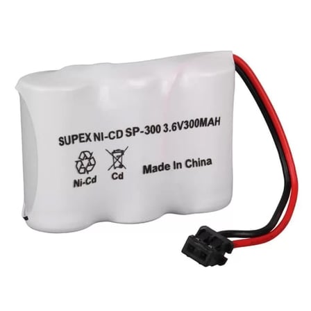 Sh Gold Kx-a36a Nı-cd Kısa Açık 3.6 Volt 300mah Telsiz Telefon Pili Najmaddin