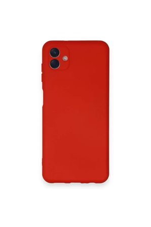 Sh Newface Samsung Galaxy A04 Kılıf Nano İçi Kadife Silikon - Kırmızı Najmaddin