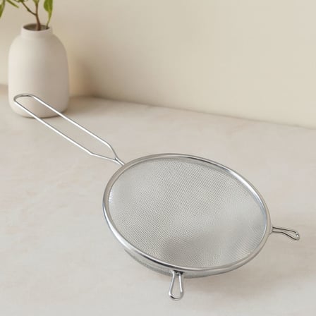 Tedar 16 cm Metal Saplı Tel Süzgeç (Kulaklı) Najmaddin