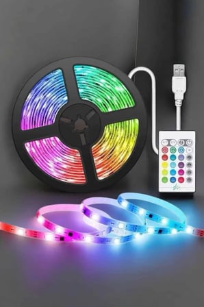 Hepsi 5M RGB Işıklı Her Ortama Uygun Led Işık Najmaddin