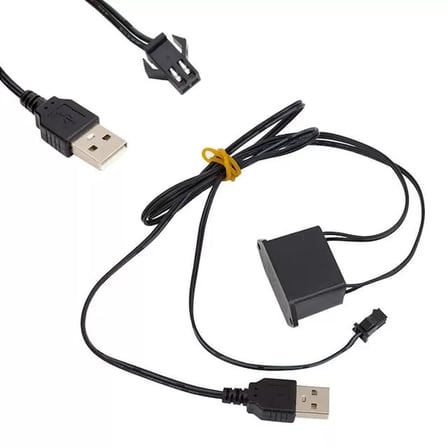 Sh Powermaster 5 Metre 5 Volt Usb Adaptörlü Neon Mavi İp Aydınlatma Pm-6077 Najmaddin