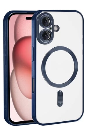 Sh Newface Apple İphone 17 Kross Magneticsafe Kapak - Lacivert Najmaddin