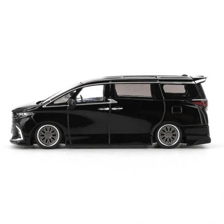 Mey Mey İthalat 1/64 Model Araç Alphard 40 KUHL Black Najmaddin