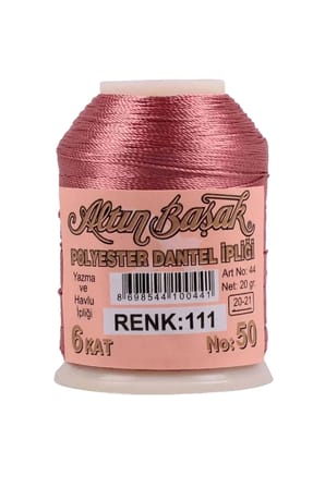 Tedar 3 Adet Altınbaşak Oya ve Dantel İpi 20 gr - Royaleks - No: 111 Najmaddin