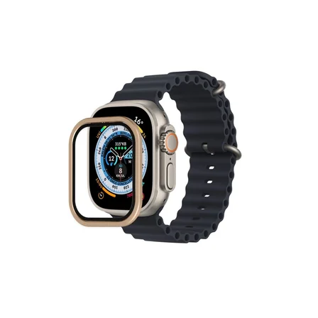 MEPA Najmaddin Watch Ultra 49mm Alüminyum Kasa Cam Ekran Koruyucu - Yıldız Işığı Najmaddin