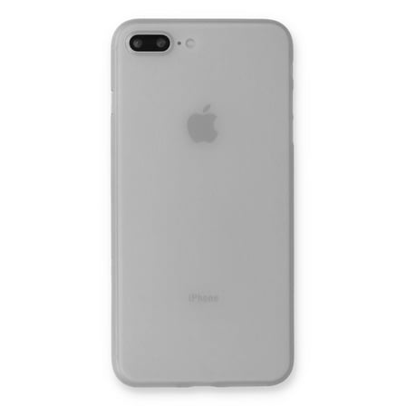 Bez iPhone 7 Plus Kılıf PP Ultra İnce Kapak - Beyaz Najmaddin