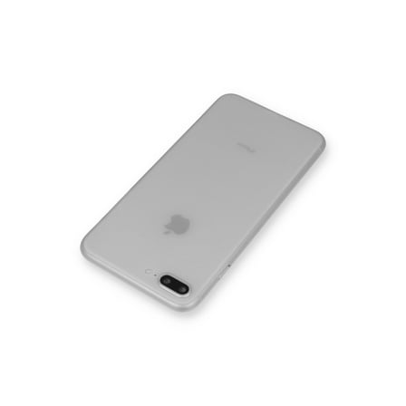 Bez iPhone 7 Plus Kılıf PP Ultra İnce Kapak - Beyaz Najmaddin
