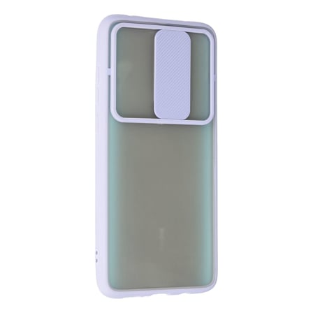 Bez Redmi Note 8 Pro Kılıf Palm Buzlu Kamera Sürgülü Silikon - Lila Najmaddin