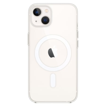 Bez iPhone 14 Kılıf Magneticsafe Şeffaf Silikon - Şeffaf Najmaddin