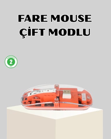 Karg Bluetooth 5.0 & 2.4ghz Kablosuz Fare – 3 Cihaz Bağlantılı, Hızlı Geçiş, Usb Alıcılı Najmaddin