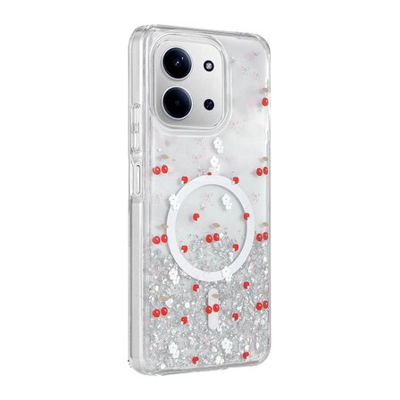 MEPA Najmaddin Onegif Xiaomi Redmi 15c 4g Misk Simli Magsafe Kapak - Desen 5 Najmaddin