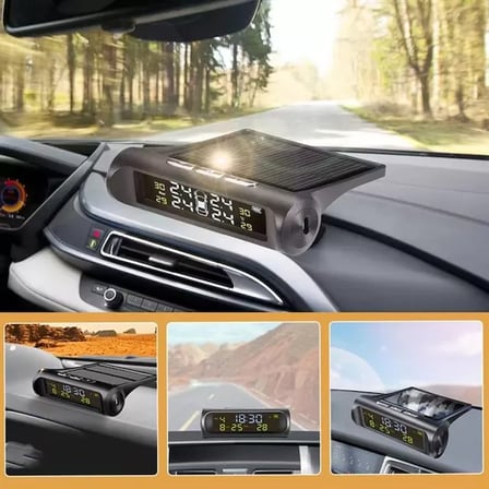 Sh Powermaster Pm-26964 Solar Dc 5v Araç Lastik Basınç Ölçme - İzleme Sistemi Najmaddin