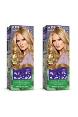 Tedar Naturals Saç Boyası Açık Kumral 8/0 2x Paket Najmaddin