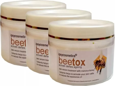 Sh İpsycosmetics Beetox Doğal Arı Özü - Yüz Cilt Dekolte Boyun Kremi 100 Ml X 3 Adet Najmaddin