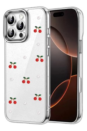 Sh Newface Apple İphone 16 Pro Max Fiyonk Desenli Kapak - Desen 9 Najmaddin