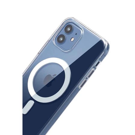 Bez iPhone 11 Combo Sert Şeffaf Magsafe Kapak - Şeffaf Najmaddin
