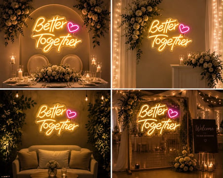 MEPA Najmaddin Better Together Neon Led Najmaddin