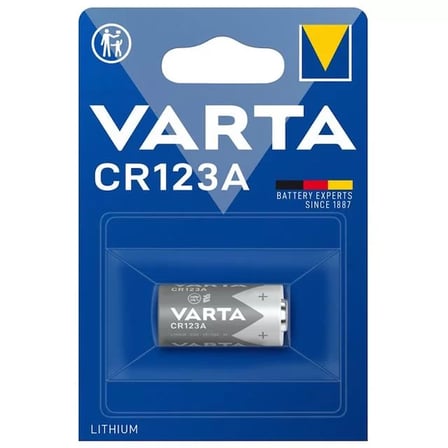 Sh Varta Cr123a 3 Volt Lityum Pil Tekli Najmaddin