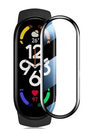 Sh Newface Xiaomi Mi Band 8 Polymer Nano Ekran Koruyucu - Şeffaf Najmaddin