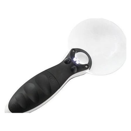 Tedar Kontrolü Için 10x 20x,2led Işıklı El Büyüteç Najmaddin