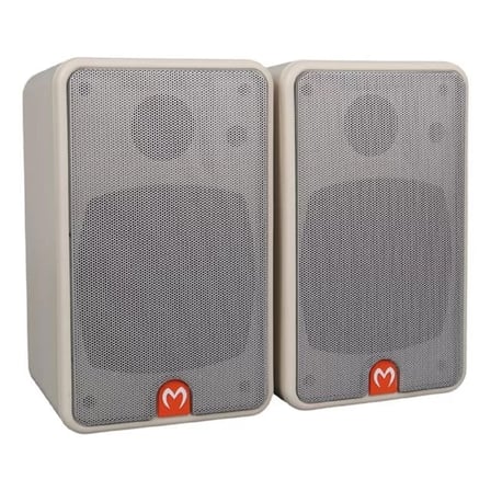 Sh Magicvoice Mv-21 10 Cm 40 Watt Komütatörlü Hat Trafolu Beyaz Sütun Hoparlör (2'li Takım) Najmaddin