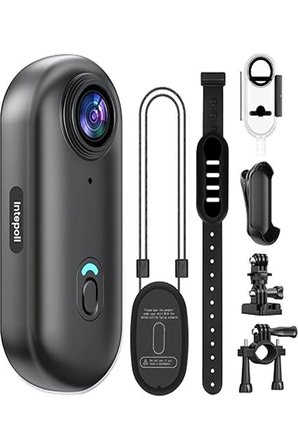 Karg Mini Wıfı Aksiyon Kamerası 1080p Taşınabilir Vücut Kamerası Giyilebilir Video Kaydedici Ipx7 Su Geçirmez Najmaddin