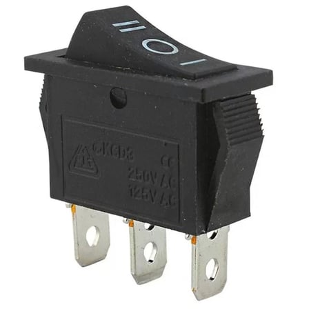 Sh Ic-117 Dar Işıksız On-off-on 3p Yaylı Anahtar Najmaddin