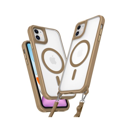 Bez iPhone 11 Kılıf Enka Magsafe Silikon Kılıf - Desert Najmaddin