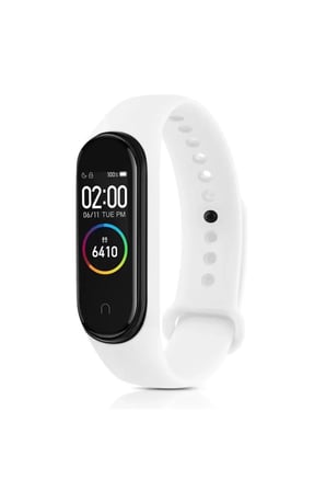 Sh Newface Xiaomi Mi Band 6 Klasik Kordon - Beyaz Najmaddin