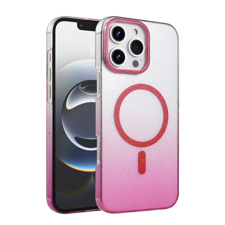 Bez iPhone 16 Pro Glossy Magsafe Kapak - Pembe Najmaddin