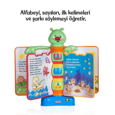 Ticaret N3835  Eğlen ve Öğren Eğitici Masalcı Tırtıl / Türkçe / +6 ay Najmaddin
