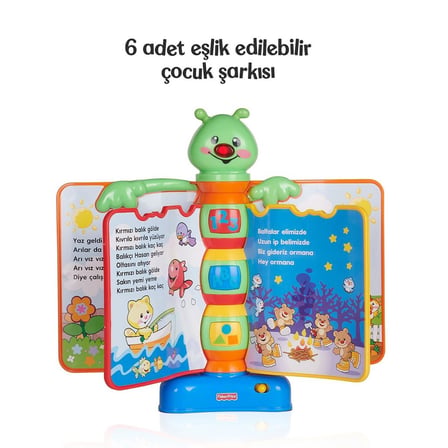 Ticaret N3835  Eğlen ve Öğren Eğitici Masalcı Tırtıl / Türkçe / +6 ay Najmaddin