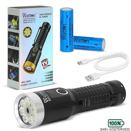 Tedar 2800 Lümen Özel Seri Yeşil Lazer Özellikli Mıknatıslı Wt-735 Najmaddin